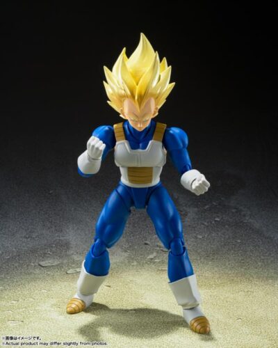Vegeta S.H. Figuarts Dragon Ball Z - Super Saiyan  -Super Saiyan Blood Awakening- by Bandai - immagine 5