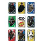 Mandalorian Star Wars UNO Flip! Card Game by Mattel - immagine 3