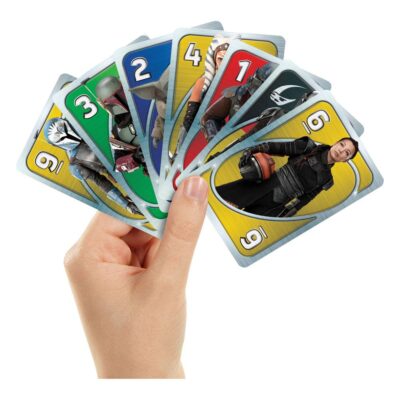 Mandalorian Star Wars UNO Flip! Card Game by Mattel - immagine 5
