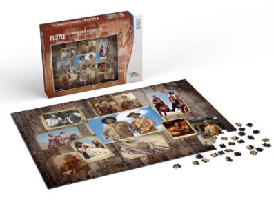 Bud Spencer & Terence Hill Jigsaw Puzzle Western Photo Wall (1000 pieces) by Oakie - immagine 3