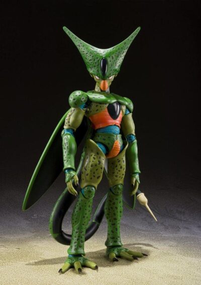 Dragon ball Z S.H. Figuarts Action Figure Cell First Form 17 cm by Bandai - immagine 8