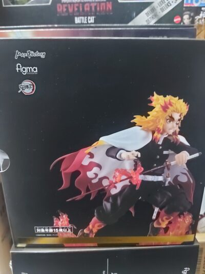 Demon Slayer Kimetsu no Yaiba Figma Action Figure Kyojuro Rengoku 15 cm by Max Factory - immagine 10