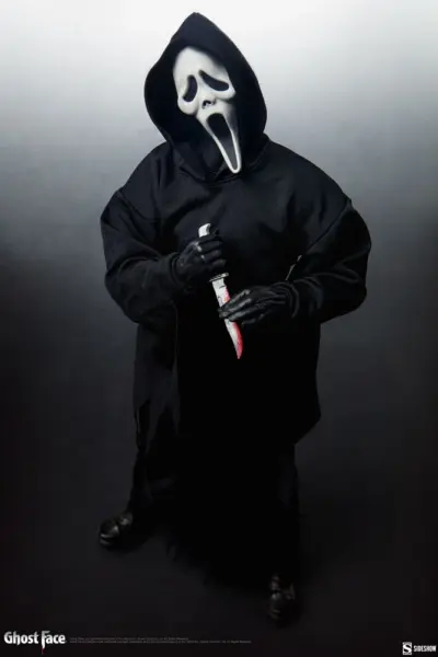 Ghost Face Action Figure 1/6 action doll Scream 30 cm SIDESHOW - immagine 4