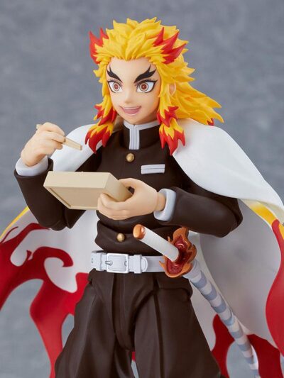 Demon Slayer Kimetsu no Yaiba Figma Action Figure Kyojuro Rengoku 15 cm by Max Factory - immagine 7