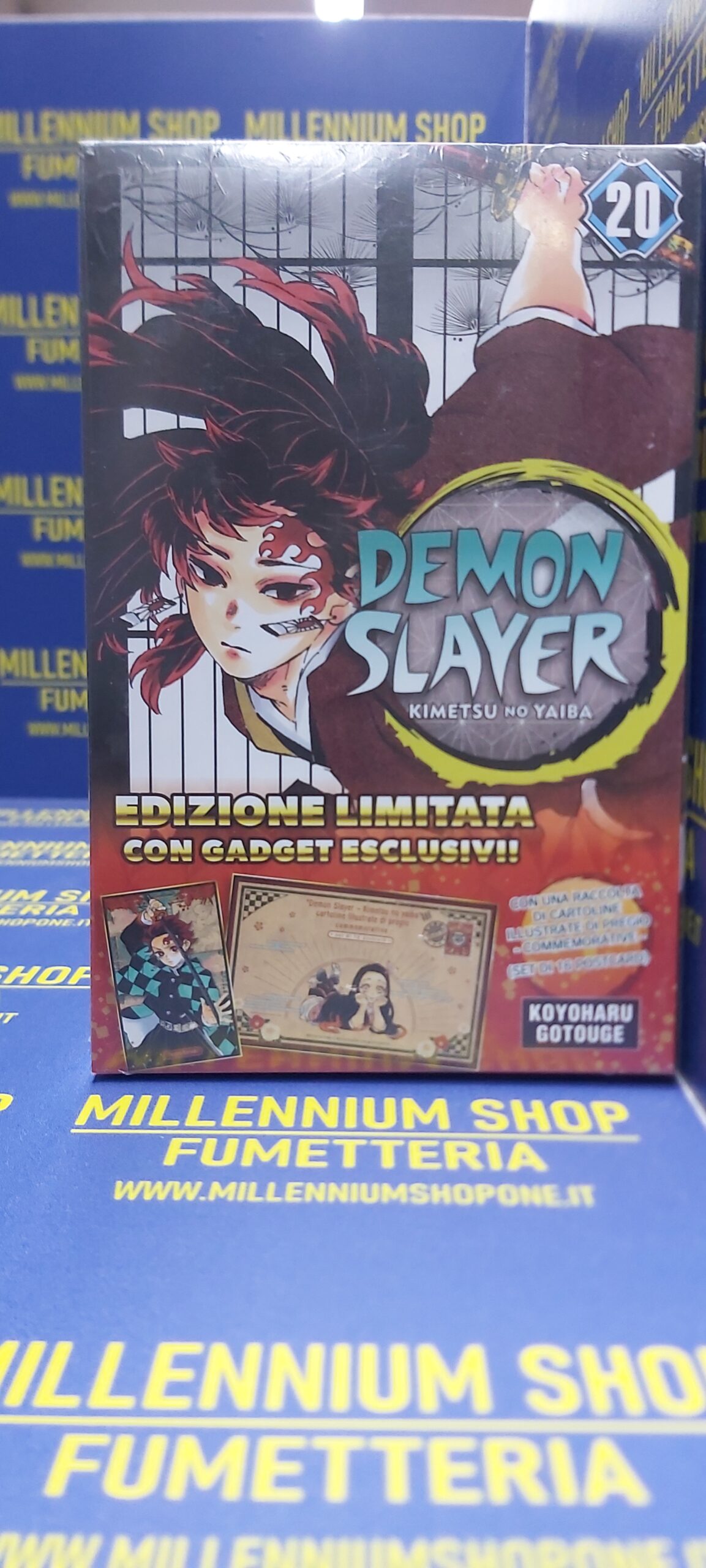 DEMON SLAYER 21 LIMITED EDITION (in allegato un set di sticker) - BIG 81,  demon slayer gadget