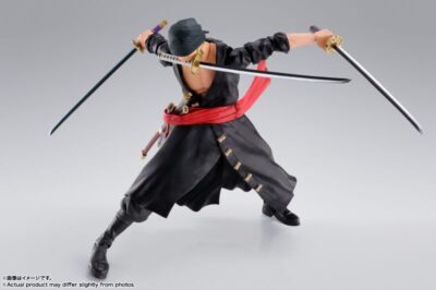 S.H. Figuarts One Piece - Roronoa Zoro - Onigashima Invasion - by Bandai - immagine 6