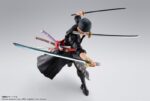 S.H. Figuarts One Piece - Roronoa Zoro - Onigashima Invasion - by Bandai - immagine 7