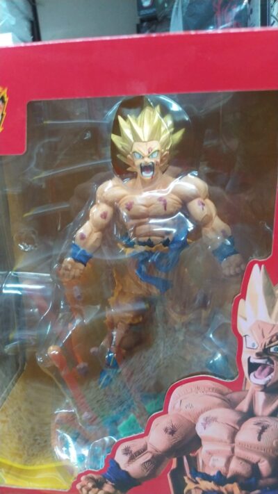Dragon Ball Z Figuarts ZERO PVC Statue (Extra Battle) Super Saiyan Son Goku -Are You Talking About Krillin?!!!!!- 27 cm by Bandai - immagine 8