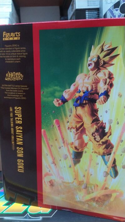 Dragon Ball Z Figuarts ZERO PVC Statue (Extra Battle) Super Saiyan Son Goku -Are You Talking About Krillin?!!!!!- 27 cm by Bandai - immagine 7