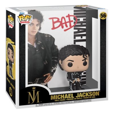 Michael Jackson POP MJ Albums 56 Vinyl Figure Bad 9 cm By Funko - immagine 2