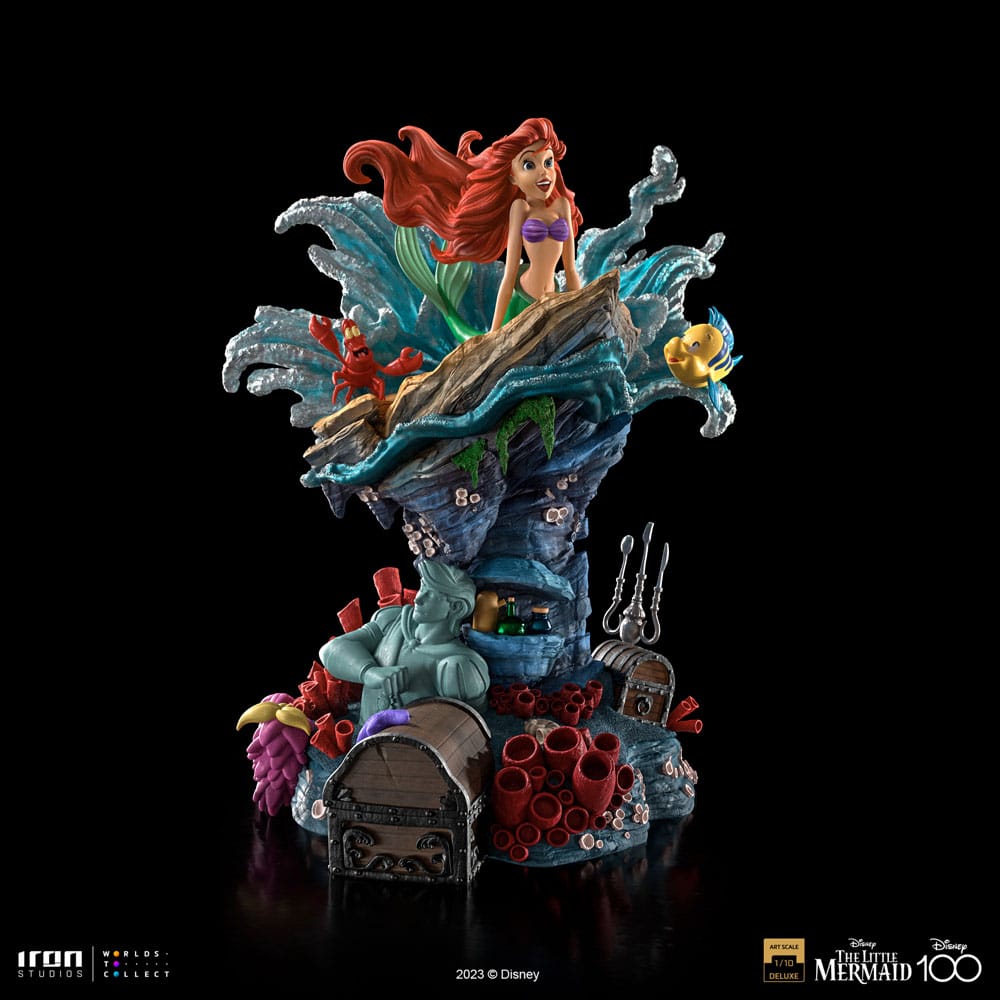 Disney Art Scale Deluxe Statue 1/10 Little Mermaid 29 cm by Iron Studios - Millennium  shop one