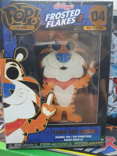 Frosted Flakes POP 04 Enamel Pins Tony The Tiger Group 10 cm by Funko - immagine 4