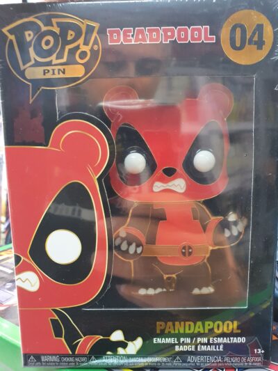 Deadpool POP 04 Enamel Pins Panda Deadpool 10 cm by Funko - immagine 3