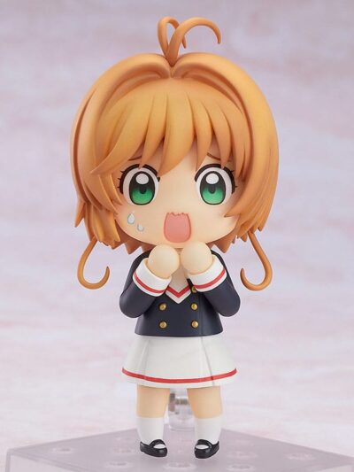 Cardcaptor Sakura: Clear Card Nendoroid Action Figure Sakura Kinomoto: Tomoeda Junior High Uniform Ver. (re-run) 10 cm by Good Smile Company - immagine 3
