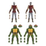 Teenage Mutant Ninja Turtles BST AXN Action Figure 4-Pack Mirage Comics Foot Soldiers & Turtles Exclusive 13 cm by Loyal - immagine 3