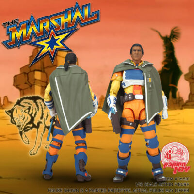 The Marshall Sheriff Action Figure 1/2 scale TMS01 brave starr Ramen Toy - immagine 5