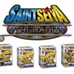 Saint Seiya POP 1424 1425 14261427 Animation Figure Gold 9 cm by Funko