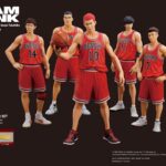 Slam Dunk Scale PVC Statues 5-Pack Shohoku Starting Member Set 15 - 17 cm Basket