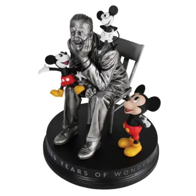 6012858 Walt with Mickey Mouse Through the Years Disney 100 Figurine Grand Jesters Studios  by Enesco - immagine 7