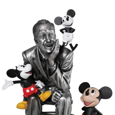 6012858 Walt with Mickey Mouse Through the Years Disney 100 Figurine Grand Jesters Studios  by Enesco - immagine 8