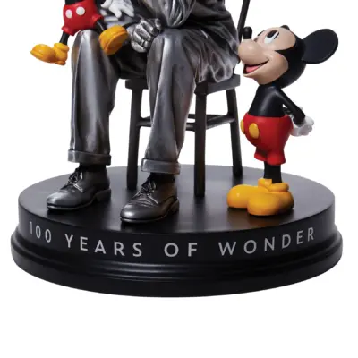 6012858 Walt with Mickey Mouse Through the Years Disney 100 Figurine Grand Jesters Studios  by Enesco - immagine 9