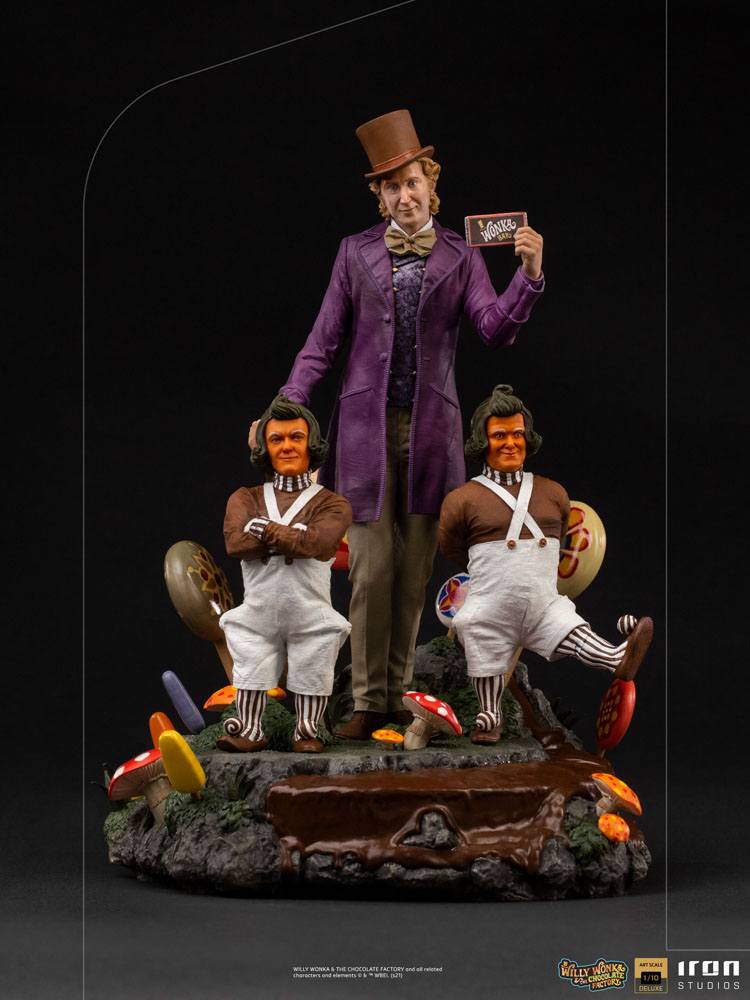 Willy Wonka & the Chocolate Factory (1971) Deluxe Art Scale Statue 1/10 Willy  Wonka 25 cm by Iron Studios - Millennium shop one