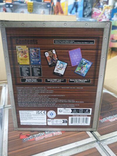 Frutto del Diavolo GOM GOM Luffy One Piece Card Game Devil Fruits Collection Vol.1 Scala 1:1 - immagine 10