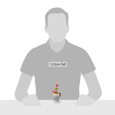 6009204 Grinch Climbing in Chimney Hanging Ornament - The Grinch by Jim Shore Enesco - immagine 3