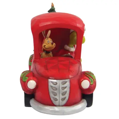 6010775 Grinch in Red Truck Figurine by Jim Shore Enesco - immagine 2