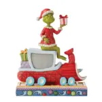 6010776 Grinch on Train Figurine by Jim Shore Enesco