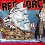 One piece grand ship coll red force Shanks by Bandai