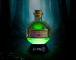 Harry Potter Colour-Changing Mood Lamp Polyjuice Potion 20 cm polisucco lampada by Fizz Creations - immagine 4