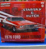 Starsky & Hutch Gran Torino Ford  1976 Auto Hollywood 1:24  By Greelight - immagine 3