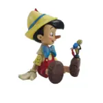 6011934 Wishful and Wise Pinocchio and Jiminy Sitting Disney Traditions by Jim Shore Enesco