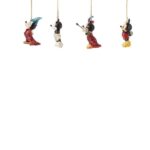 6013565 Mickey Mouse Hanging Ornaments Set of 4 Jim Shore Traditions by Enesco - immagine 3