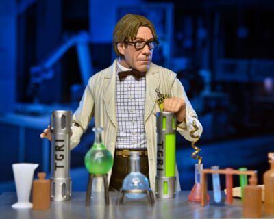 TMNT II: The Secret of the Ooze Action Figure 2-Pack Lab Coat Professor Perry and Hazmat Suit Professor Perry 18 cm By Neca - immagine 6