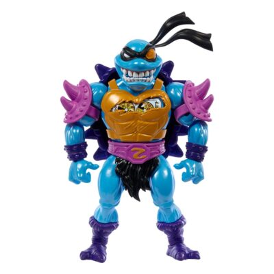 MOTU x TMNT Turtles of Grayskull Deluxe Action Figure Sla'ker 14 cm by Mattel - immagine 2