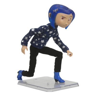 Coraline Articulated Figure in Star Sweater Neil Gaiman 18 cm by Neca - immagine 2
