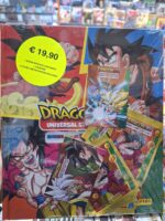 DRAGON BALL UNIVERSAL STICKER COLLECTION - HARDCOVER   CONTIENE ALBUM CARTONATO + 5 BUSTINE + 2 CARD LIMITED EDITION
