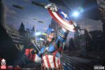 Marvel Future Revolution Statue 1/6 Captain America 38 cm by Premium Collectibles Studio - PCS - immagine 2