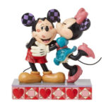 6016327 Hugs & Kisses Mickey & Minnie Love Jim Shore Traditions by Enesco