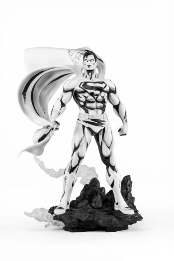 Superman PX PVC Statue 1/8 SDCC 2024 Black & White Version 30 cm by Pure Arts