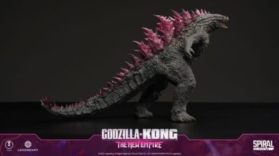 Godzilla Hall of FamePVC Statue Godzilla 2024 Evolved Form (Heat Ray Version) 27 cm by Spiral Studio - immagine 4