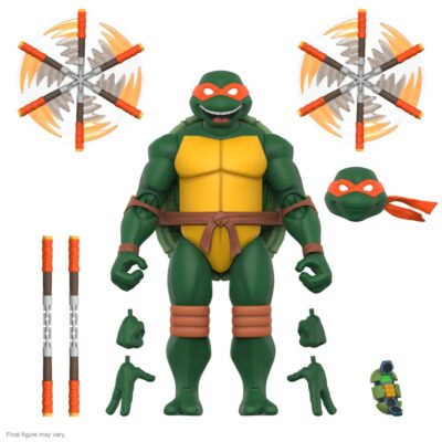 Teenage Mutant Ninja Turtles Ultimates Action Figure Wave 12 Michelangelo 18 cm by Super 7 - immagine 2