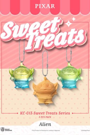 Pixar Sweet Treats Series Keychains 3-Pack 4 cm