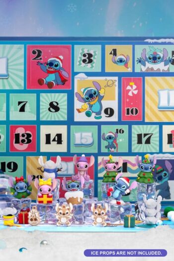 Lilo & Stitch Mini Egg Attack Advent Calendar Stitch celebration Figure Set (Cookie) 10 cm