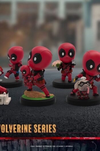 Deadpool 3 Deadpool & Wolverine Series Mini Egg Attack Figures 8 cm