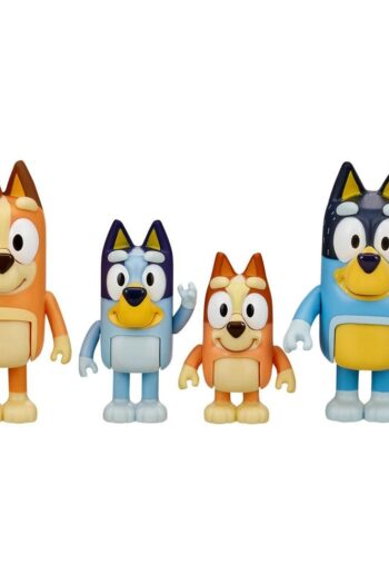 Bluey Action Figures 4-Pack