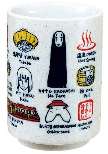 Spirited Away Japanese Tea Cup Characters
