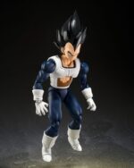 Dragon Ball S.H. Figuarts Action Figure Vegeta Old Battle Clothes 14 cm by Bandai - immagine 5